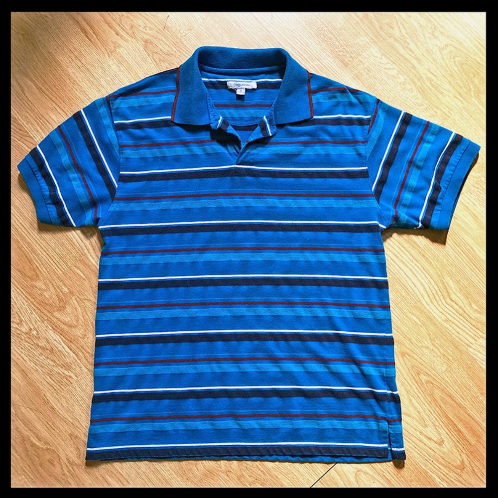 Oleg Cassini Vintage Mens Polo Shirt
